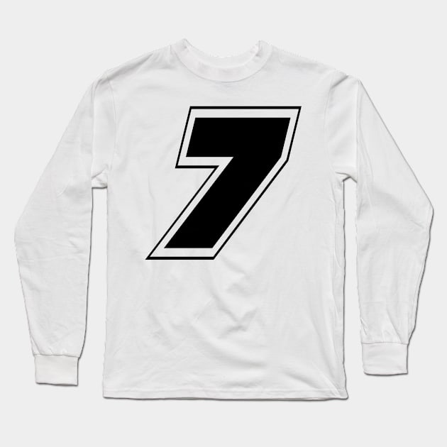 seven Long Sleeve T-Shirt by Polli